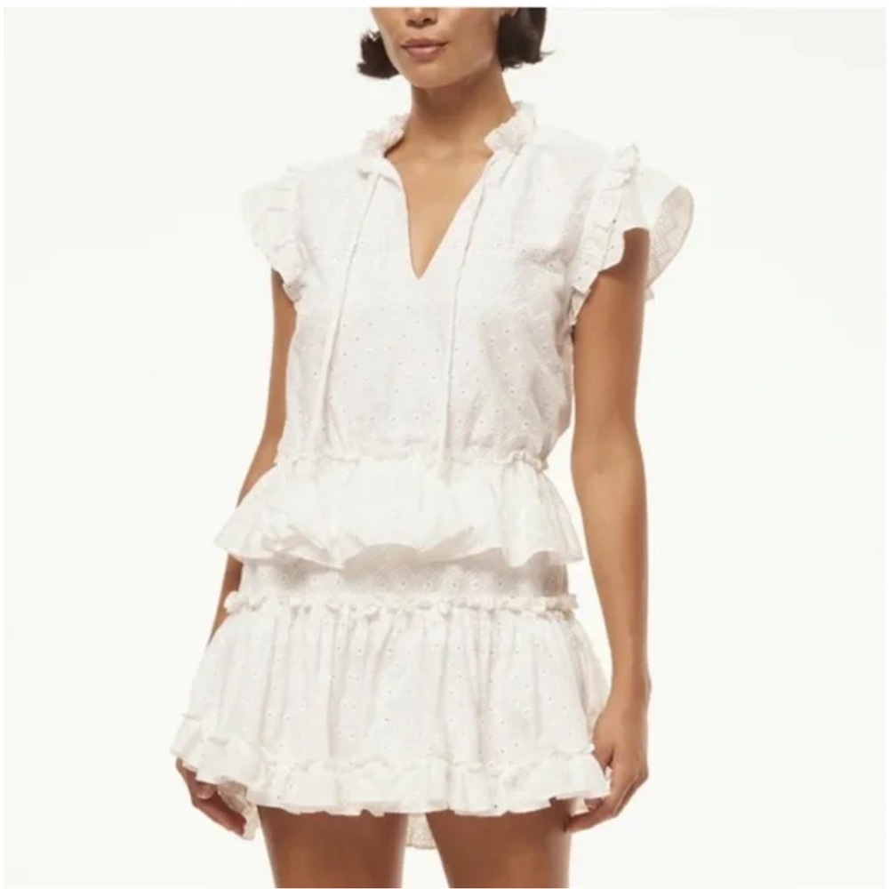 Misa Lillian dress in white